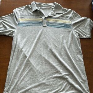 Men’s Travis Mathew Golf Polo - Grey - Size Medium - Like New